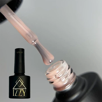 Гель-лак Izzy Gel Polish Lite 02, нежно-бежевый, камуфлирующий, 10мл (190210)
