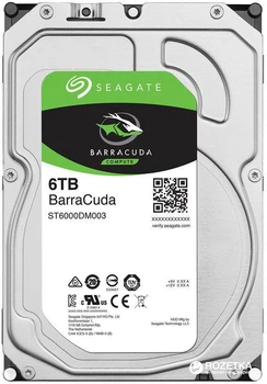 Dysk twardy Seagate Barracuda 6TB 5400rpm 256MB ST6000DM003 3.5 SATAIII