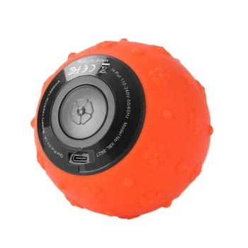 Вибромассажер шар RIAS XBL-8627 аккумуляторный 3 скорости 9 см Orange (3_07408)
