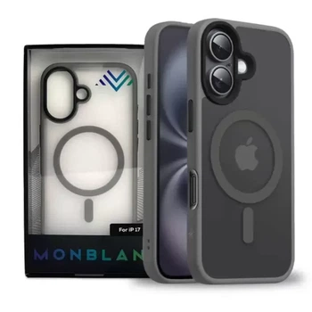 Чехол Monblan Magnetic Crystal Series Grey Matte для iPhone 17