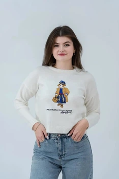 Свитер женский Ralph Lauren POLO Bear PLF-3172WT M