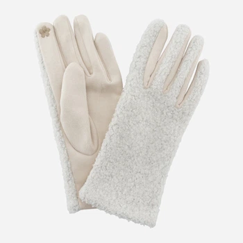 Перчатки женские SumWin Комбі Баранчик RD-07-04 One Size Белые