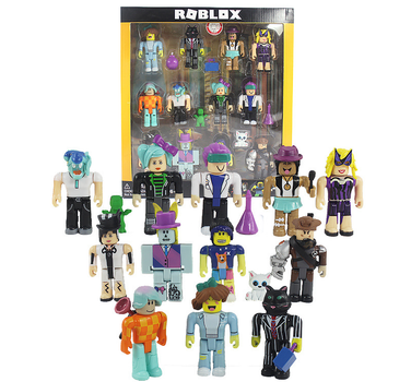 Игровые фигурки Roblox в коробке, набор фигурок Роблокс 12 шт героев