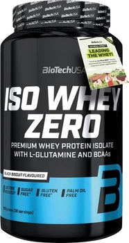 Сывороточный изолят протеина Biotech IsoWhey Zero порошок 908 г Черное печенье (5999076255214)