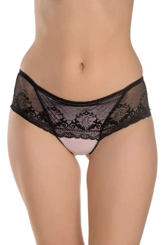 Стрінги жіночі труси ORO 2257 Adriana nero L
