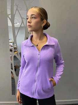 Кофта жіноча флісова TvoePolo XS Бузкова (9158-15xs)