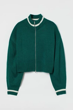 Жіночий кардиган H&M 211527-4 L(175/104) зелений (2115270005)