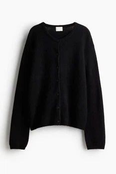 Жіночий кардиган H&M 210926-4 L(175/104) чорний (2109260005)