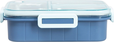 Lunch box Homla DELVOR niebieski 3 el 0.75 l (5906496748905)
