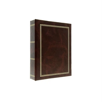 Фотоальбом GEDEON 10x15/100 CLASSIC BROWN(B) (черные листы)