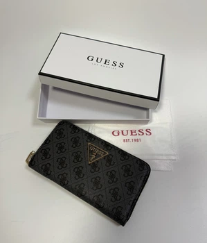 Женский кошелек GUESS серый 87651
