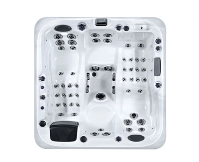 Гидромассажная ванна для дома с джакузи, звуком и подсветкой Superior SPA Aquasolus Love, 6 человек
