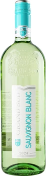 Вино Grand Sud Sauvignon біле напівсухе 1 л (3263280110259)
