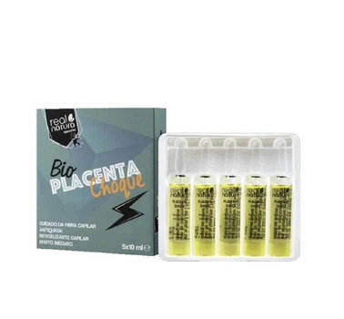 Ампулы для волос Real Natura Placenta Chogue для восстановления и укрепления волос, 5х10 мл