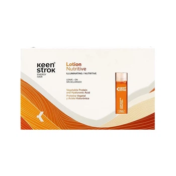 Питательный лосьон для основного ухода Keen Strok Lotion Nutritive Essential Hair Lotion 12 х 12 мл, интенсивный уход для питания, восстановления и укрепления волос