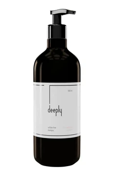 Шампунь Deeply sulfate-free shampoo бессульфатный для сухого типа кожи головы и волос, 1000 мл