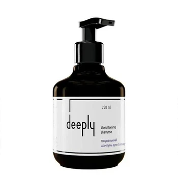 Тонирующий шампунь для блонда deeply blond toning shampoo 250 мл (4821302198857)
