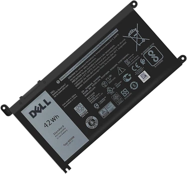 Батарея для ноутбука Dell Inspiron - WDX0R WDXOR (11.4V 42Wh)