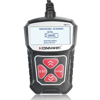 Диагностический автосканер KONNWEI KW310 CAN OBDII + EOBD CODE READER