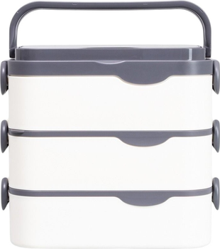 Lunch box Homla MESA trzypiętrowy 2 l (5906496748912)