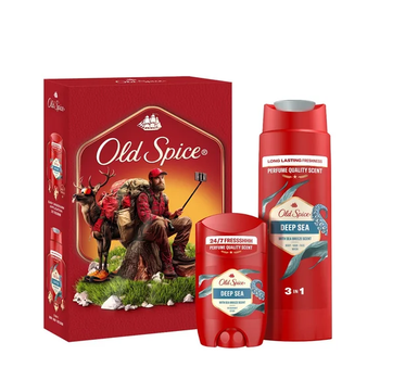 Подарунковий набір OLD SPICE Deep Sea (дез. 50 мл + Гель для душа 250 мл) (8006530006149)