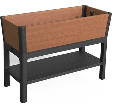 Горщик для квітів пластиковий Keter Darwin elevated Garden Bed Pro 255161 коричневий