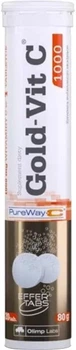 Вітамін C Olimp Gold-Vit C 1000 шипучі таблетки 20 шт Лимон (5901330051883)