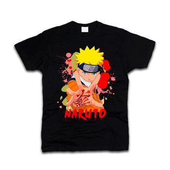 Футболка Наруто Аниме Naruto Black XL (797463)