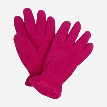 Детские зимние флисовые перчатки для девочки Regatta Taz Gloves II RKG024-5AR 122-140 см Розовые (5051513332589)