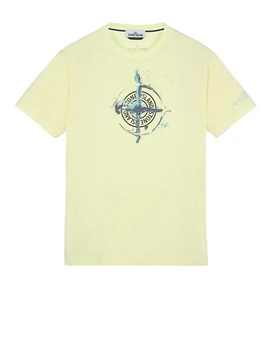 Футболка No Brand 21SS 2NS83 Marble One Lemon XXL
