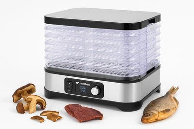 Дегідратор сушарка для фруктів та фощів Maltec 450W, сушильна шафа для пастили, м'яса, риби, електрична сушка