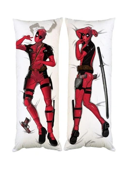 Подушка дакимакура Deadpool 60х180см 3387