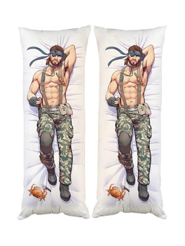 Подушка дакимакура Metal Gear Solid 30х60см 2149