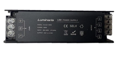Перетворювач напруги LUMINARIA B-24V-100W 170х50х28 IP20