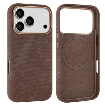 Чохол Shammy Case with Apple MagSafe IPhone 17 Pro Max Brown
