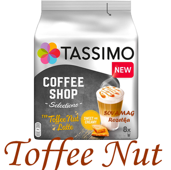 Кофе в капсулах Tassimo Toffee Nut Latte