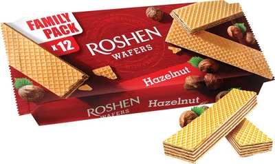 Вафлі Roshen Wafers горіх 216 г