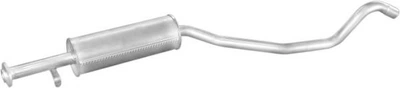 Глушитель алюм. сталь, средн. часть Opel Vectra 1.7D hat. ,sed. 92-95 (17.278) Polmostrow POLMO (17278)