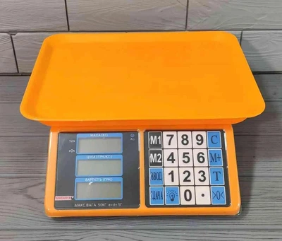 Весы торговые электронные MATRIX MX-412 50кг