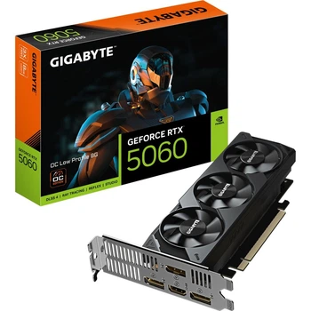 Відеокарта Gigabyte GeForce RTX 5060 OC Low Profile 8G (GV-N5060OC-8GL) UA [133903]
