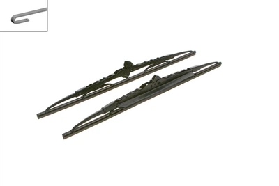 Щитки склоочисника (475/475mm) Daewoo Lanos/Ford Fiesta 72- BOSCH 3 397 118 541 UA63 Bosch (3397118541)