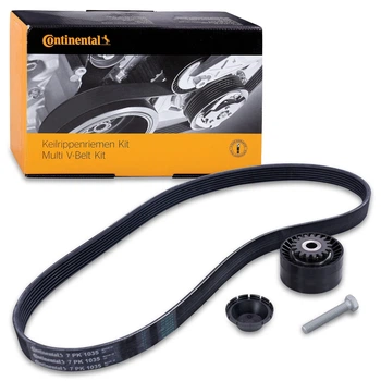 Комплект ремня генератора CONTINENTAL 7PK1035K1 Continental (7PK1035K1)
