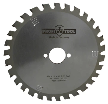 Диск пильный PROFITOOL - 184х2,8х1,8х30 мм Z=30, S-WZ (Super-ATB) (2118407)