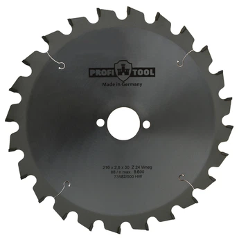 Диск пильний PROFITOOL - 216х2, 8х1, 8х30 мм Z = 24, Wneg (ATBneg) (2121602)