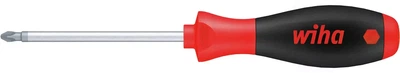 Отвертка Wiha, PZ1x80х111, SoftFinish, CrVMo (W00770)