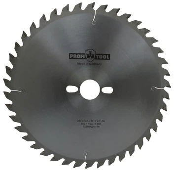 Диск пильний PROFITOOL - 250х3, 2х2, 2х30 мм Z = 42, UW (ATB) (2125004)