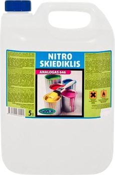 Розчинник для нітроемалевої фарби Savex Nitro-646 5 л (000001350231)