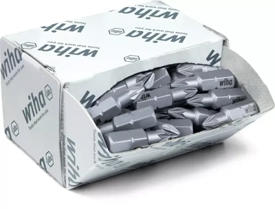 Бита Wiha, РН2х25, Standard (50 шт/уп),C 6.3.1.4 ",CrV (W08048)