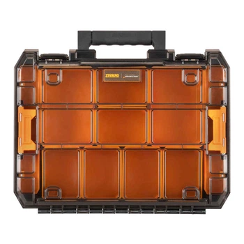 Органайзер DeWALT TSTAK, прозрачна кришка, 10 чашок (DWST82968-1M)