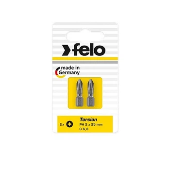 Бита FELO PZ1х25 мм TORSION; ВОХ (2 шт.) (02101201)